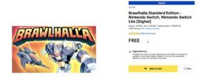 Free Brawlhalla Standard Edition For Nintendo Switch (Working In 2025)